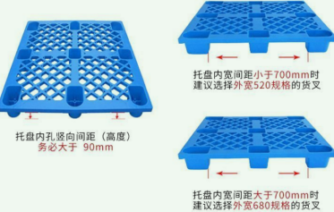 手动液压搬运车托盘规格尺寸选择说明